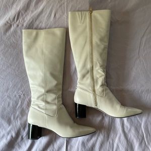 Calvin Klein Engineer Boots, White